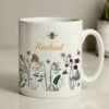 Personalised Wild Flowers Mug