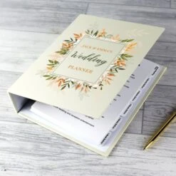 Personalised Autumnal Wedding Planner -PERSONALISE STORE 223300120000 3