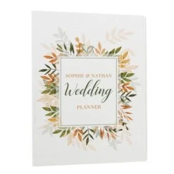 Personalised Autumnal Wedding Planner -PERSONALISE STORE 223300120000 4