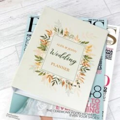 Personalised Autumnal Wedding Planner -PERSONALISE STORE 223300120000 5
