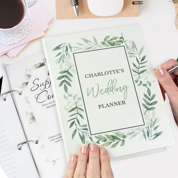 Personalised Botanical Wedding Planner 3 Personalised Botanical Wedding Planner - Image 3