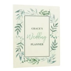Personalised Botanical Wedding Planner 14 Personalised Botanical Wedding Planner -PERSONALISE STORE 223300130000 4