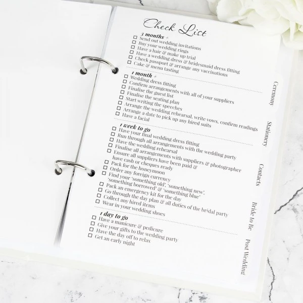 Personalised Botanical Wedding Planner 8 Personalised Botanical Wedding Planner - Image 8