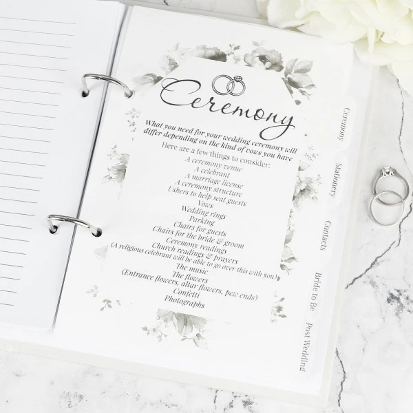Personalised Botanical Wedding Planner 9 Personalised Botanical Wedding Planner - Image 9