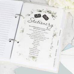 Personalised Botanical Wedding Planner 19 Personalised Botanical Wedding Planner -PERSONALISE STORE 223300130000 9