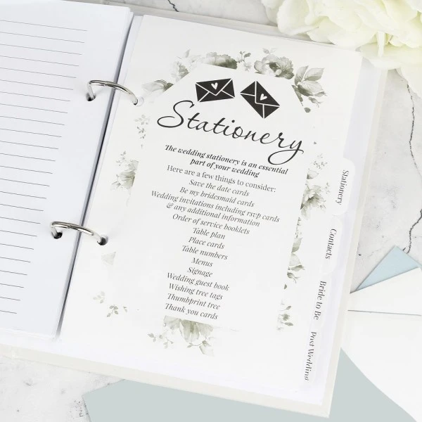 Personalised Botanical Wedding Planner 10 Personalised Botanical Wedding Planner - Image 10