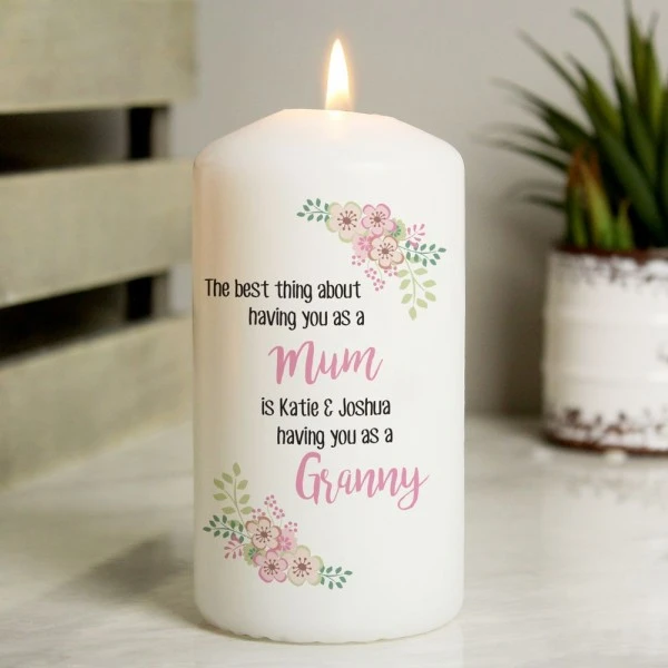 Personalised The Best Thing Pillar Candle 1 Personalised The Best Thing Pillar Candle