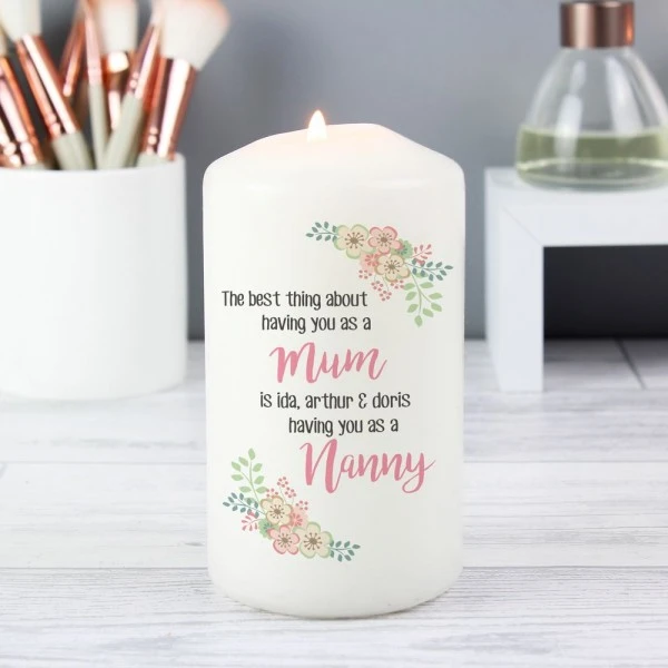 Personalised The Best Thing Pillar Candle 3 Personalised The Best Thing Pillar Candle - Image 3