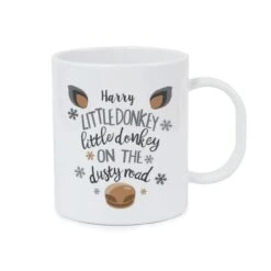 Personalised Little Donkey Plastic Mug -PERSONALISE STORE 4003920 4