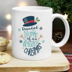 Personalised White Christmas Mug -PERSONALISE STORE 4003932 2