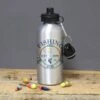 Personalised Fishing Club Silver Drinks Bottle