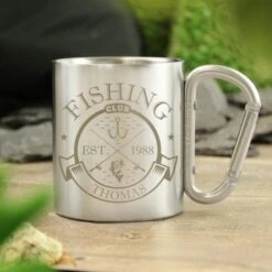 Personalised Fishing Club Stainless Steel Mug -PERSONALISE STORE 4004163 3