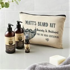 Personalised Beardy & Brilliant Beard Kit 8 Personalised Beardy & Brilliant Beard Kit -PERSONALISE STORE 4004415 2