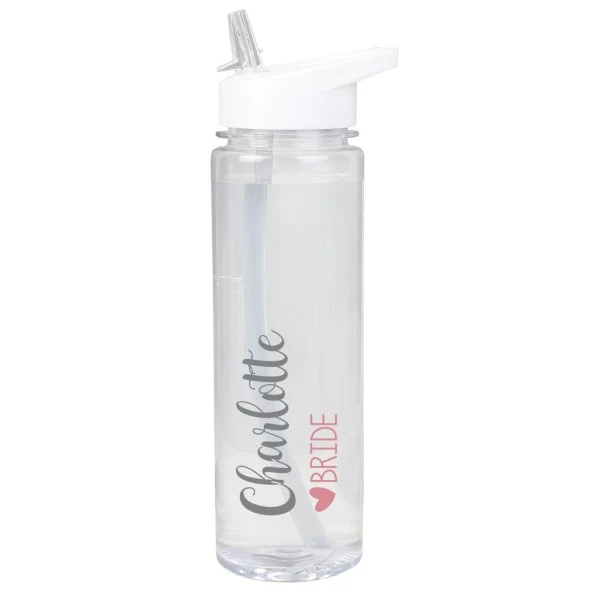 Personalised Wedding Party Water Bottle 4 Personalised Wedding Party Water Bottle - Image 4