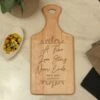 Personalised True Love Story Wooden Paddle Board