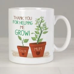 Personalised Helping Me Grow Mug 5 Personalised Helping Me Grow Mug -PERSONALISE STORE 4004485 2