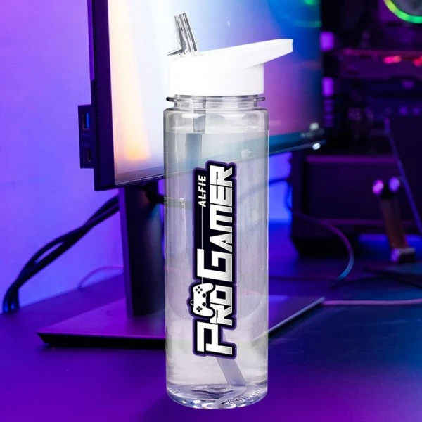 Personalised Pro Gamer Water Bottle 1 Personalised Pro Gamer Water Bottle