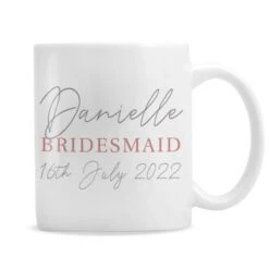 Personalised Grey & Blush Mug 9 Personalised Grey & Blush Mug -PERSONALISE STORE 4004612 4