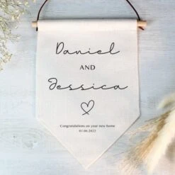 Personalised Wedding Hanging Banner -PERSONALISE STORE 4005045 2
