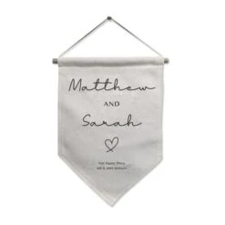 Personalised Wedding Hanging Banner -PERSONALISE STORE 4005045 4