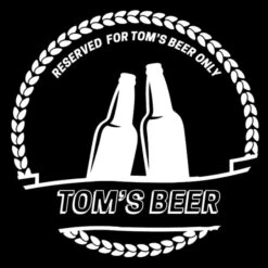 Tabblue Personalised Bluetooth Side Table With Surround Sound - Black - Beer Sticker 15 Tabblue Personalised Bluetooth Side Table With Surround Sound - Black - Beer Sticker -PERSONALISE STORE bluetooth table beer sticker white