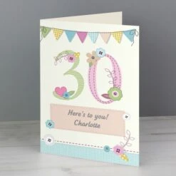 Personalised Birthday Craft Card -PERSONALISE STORE gc00455 2