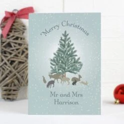 Personalised A Winter's Night Card 8 Personalised A Winter's Night Card -PERSONALISE STORE gc00519 3