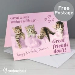 Personalised Rachael Hale "Great Friends" Card