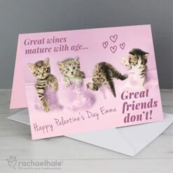 Personalised Rachael Hale "Great Friends" Card -PERSONALISE STORE gc00562 5