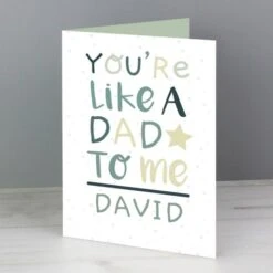 Personalised "You're Like A Dad To Me" Card 8 Personalised "You're Like A Dad To Me" Card -PERSONALISE STORE gc00636 3