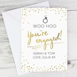 Personalised Engagement Card 10 Personalised Engagement Card -PERSONALISE STORE gc00675 4