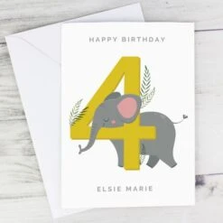 Personalised Animal Birthday Card -PERSONALISE STORE gc00684 7