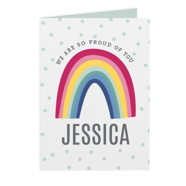 Personalised Rainbow Card 2 Personalised Rainbow Card - Image 2