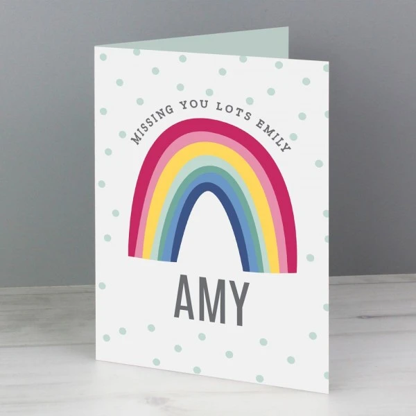 Personalised Rainbow Card 6 Personalised Rainbow Card - Image 6