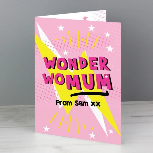 Personalised Wonder WoMum Card 4 Personalised Wonder WoMum Card - Image 4