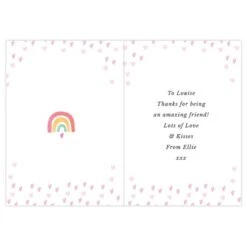 Personalised You Make The World Brighter Rainbow Card 11 Personalised You Make The World Brighter Rainbow Card -PERSONALISE STORE gc00758 5