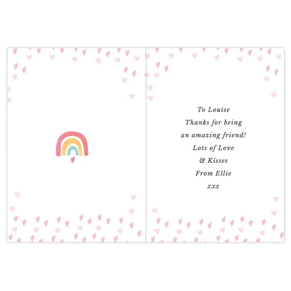 Personalised You Make The World Brighter Rainbow Card 6 Personalised You Make The World Brighter Rainbow Card - Image 6