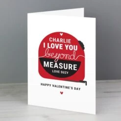 Personalised Beyond Measures Card -PERSONALISE STORE gc00806 3