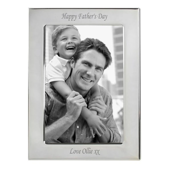 Personalised Silver Plated 6x4 Photo Frame 2 Personalised Silver Plated 6x4 Photo Frame - Image 2