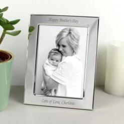 Personalised Silver Plated 6x4 Photo Frame 11 Personalised Silver Plated 6x4 Photo Frame -PERSONALISE STORE p010208 2