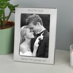 Personalised Silver Plated 6x4 Photo Frame 13 Personalised Silver Plated 6x4 Photo Frame -PERSONALISE STORE p010208 4