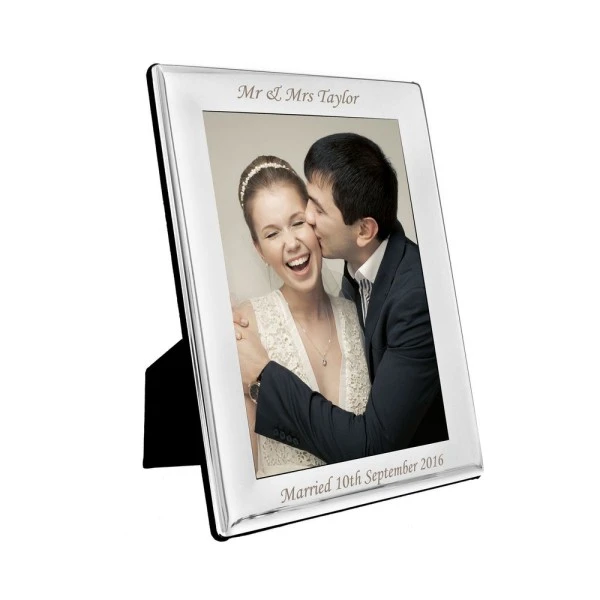 Personalised Silver Plated 6x4 Photo Frame 9 Personalised Silver Plated 6x4 Photo Frame - Image 9