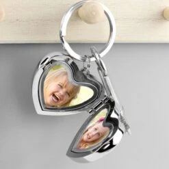 Personalised Heart Photoframe Keyring -PERSONALISE STORE p010231 6