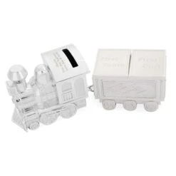 Personalised Train Money Box With Tooth & Curl Trinket Box -PERSONALISE STORE p0102a32 2