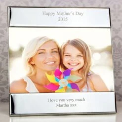 Personalised Silver 6x4 Photo Frame -PERSONALISE STORE p0102c37 10