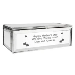 Personalised Hearts Mirrored Jewellery Box 18 Personalised Hearts Mirrored Jewellery Box -PERSONALISE STORE p0102e19 8