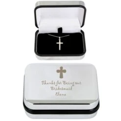 Personalised Cross Necklace And Box 12 Personalised Cross Necklace And Box -PERSONALISE STORE p0102e25 5