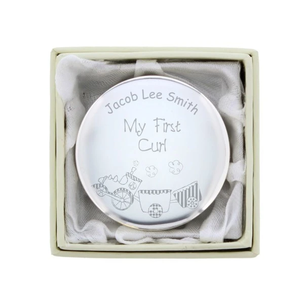 Personalised Train My First Curl Trinket Box 8 Personalised Train My First Curl Trinket Box - Image 8