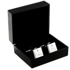 Personalised Decorative Wedding Usher Square Cufflinks 5 Personalised Decorative Wedding Usher Square Cufflinks -PERSONALISE STORE p0102g73 2