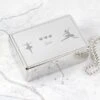 Personalised Ballerina Rectangular Jewellery Box